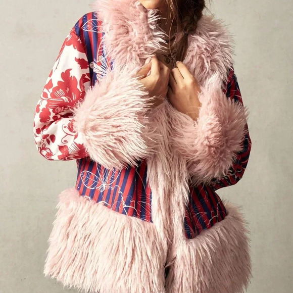 Multicolor Casual Women's Vacation Woven Long Sleeve Regular Jacket - Picture 6 of 8